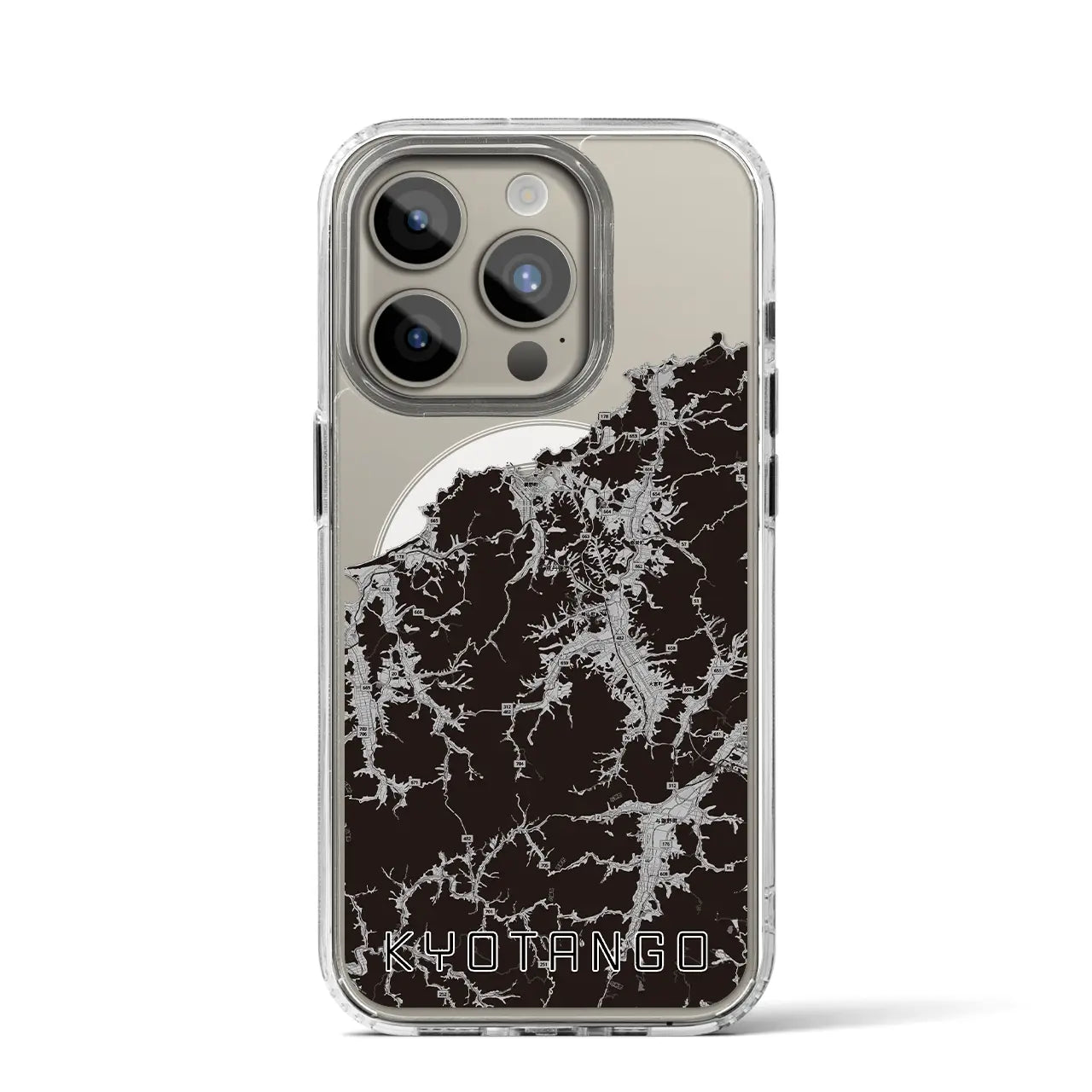 【京丹後(京都府)】地図柄iPhoneケース(MagSafeタイプ)