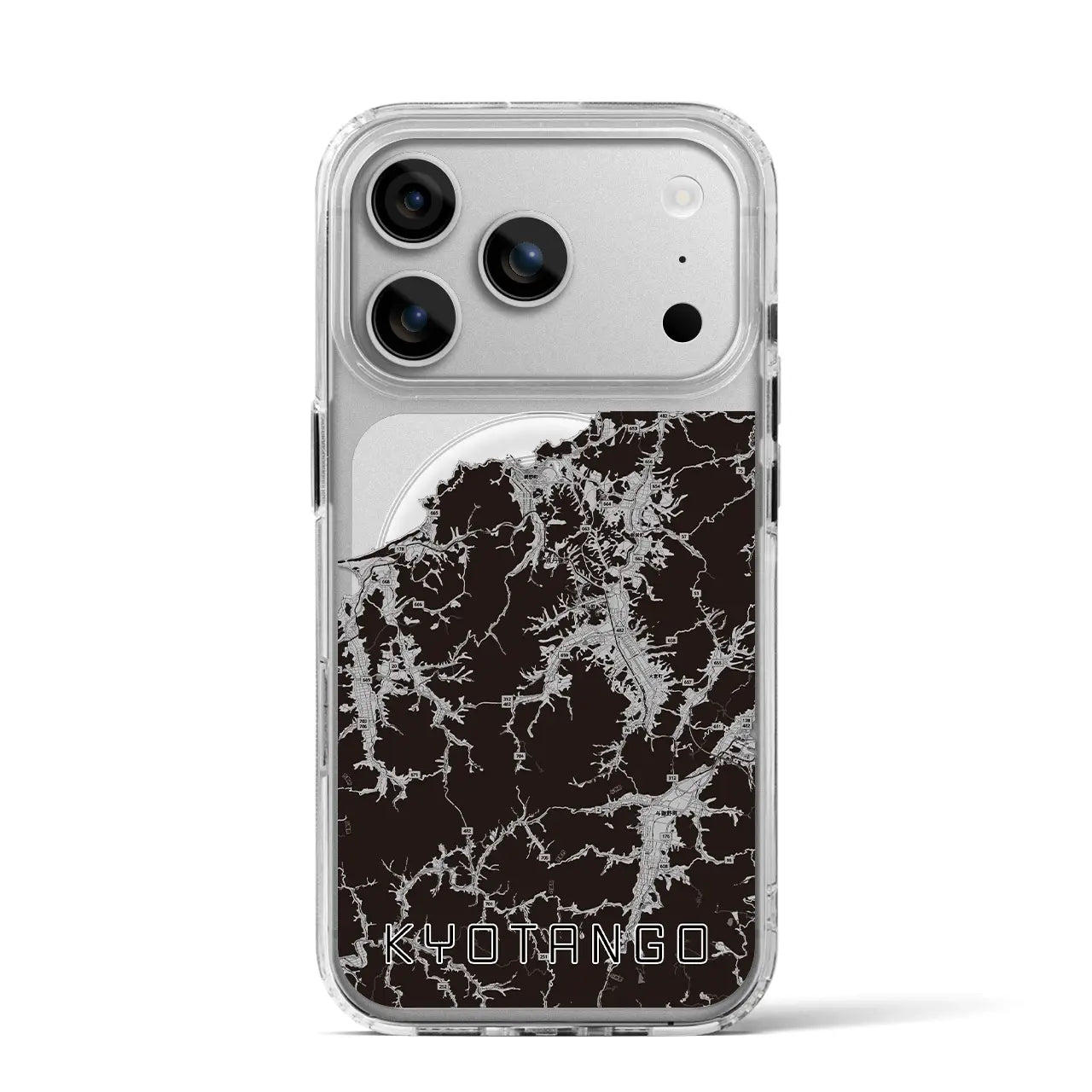 【京丹後(京都府)】地図柄iPhoneケース(MagSafeタイプ)