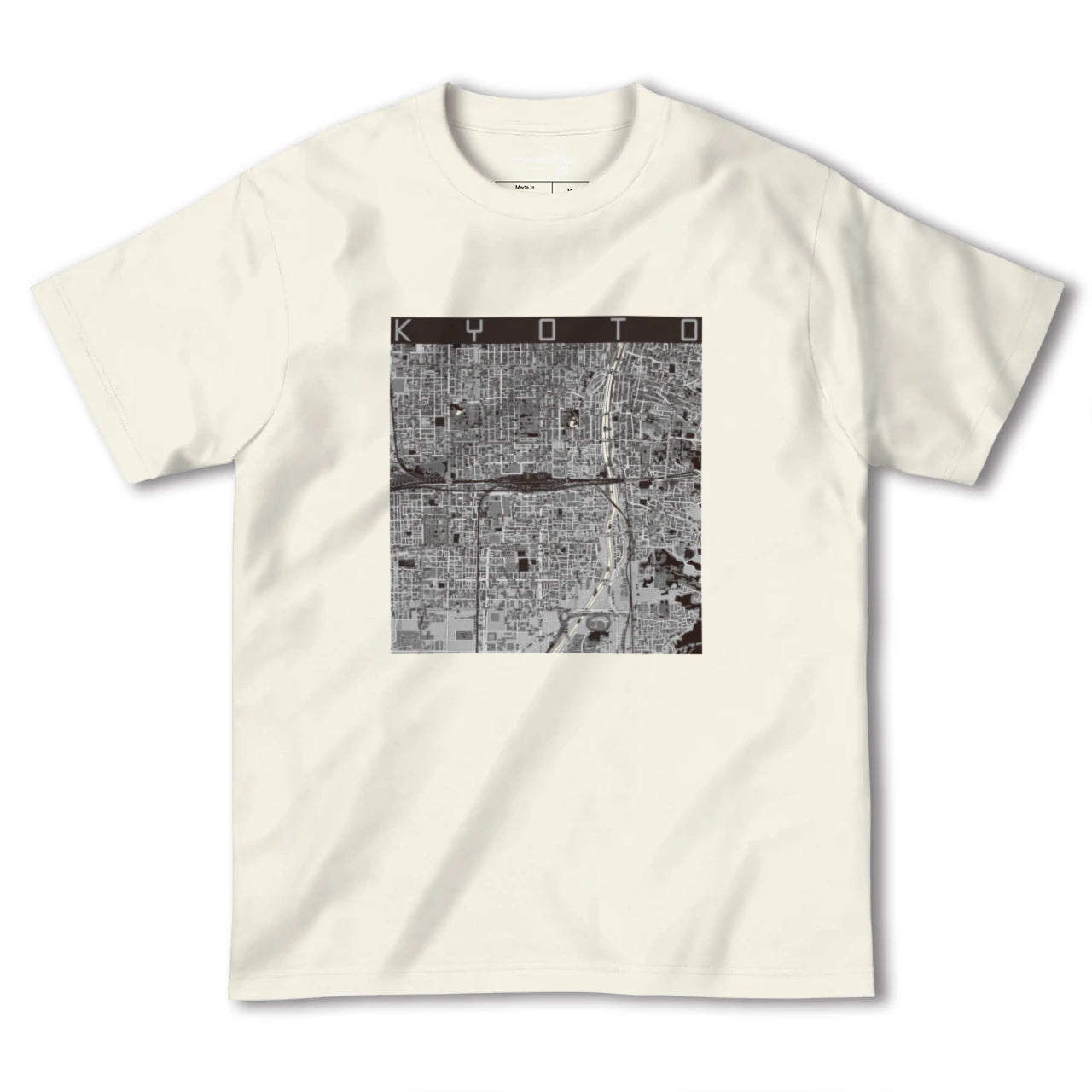 【京都2(京都府)】地図柄ヘビーウェイトTシャツ