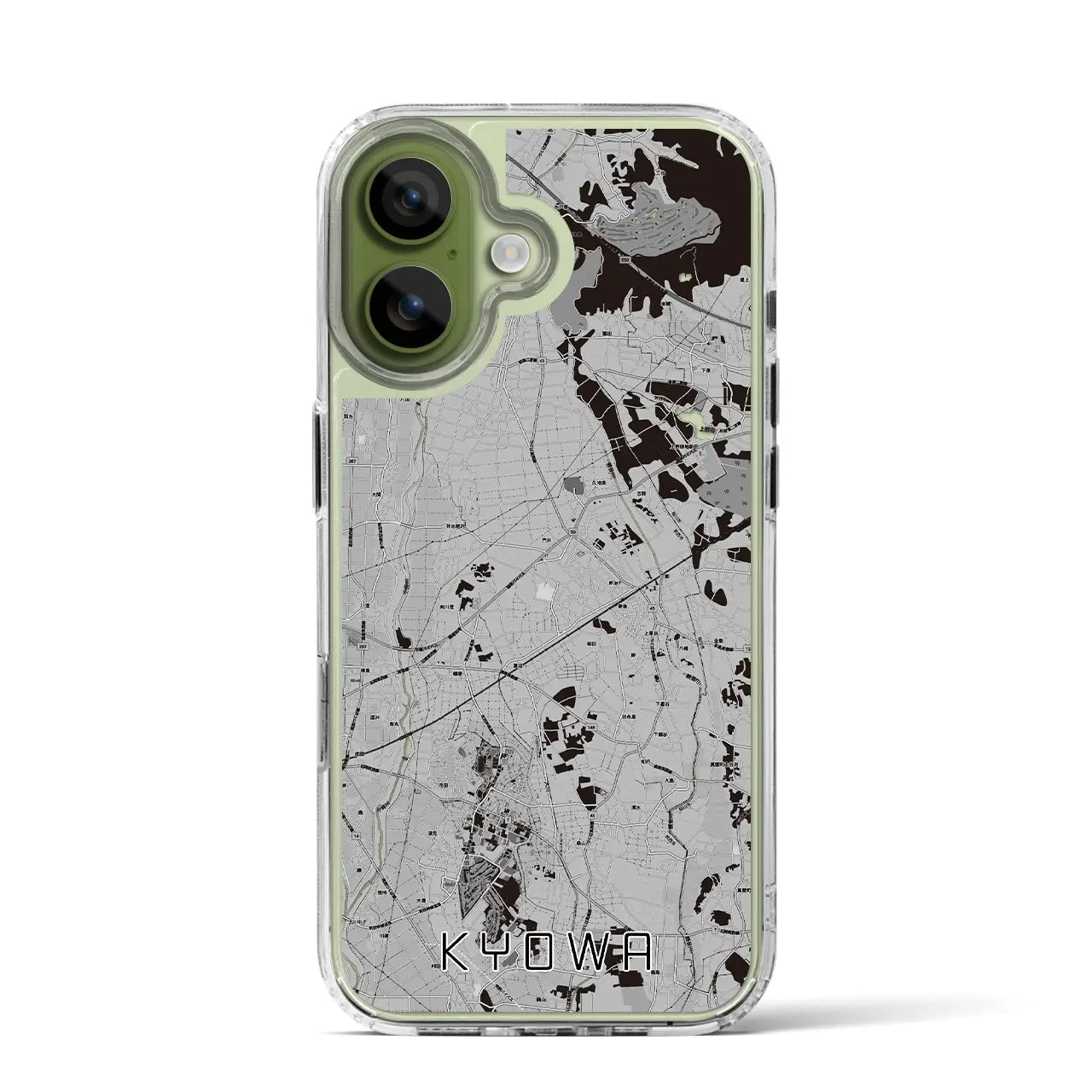 【協和(茨城県)】地図柄iPhoneケース(MagSafeタイプ)