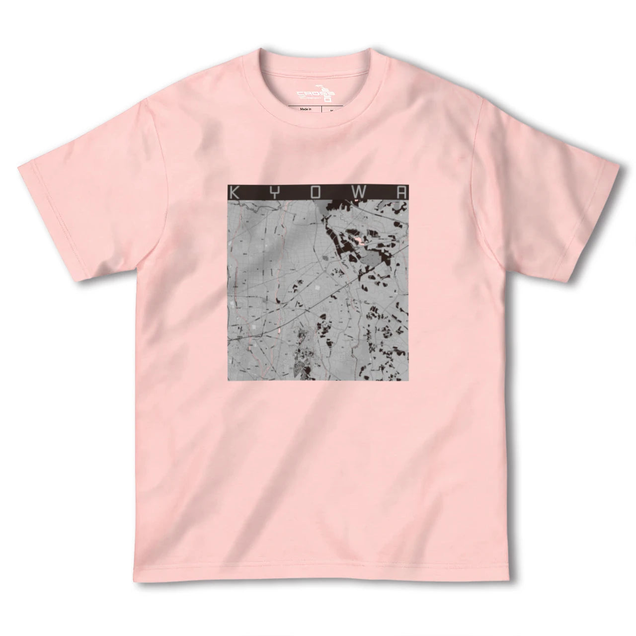 【協和(茨城県)】地図柄ヘビーウェイトTシャツ