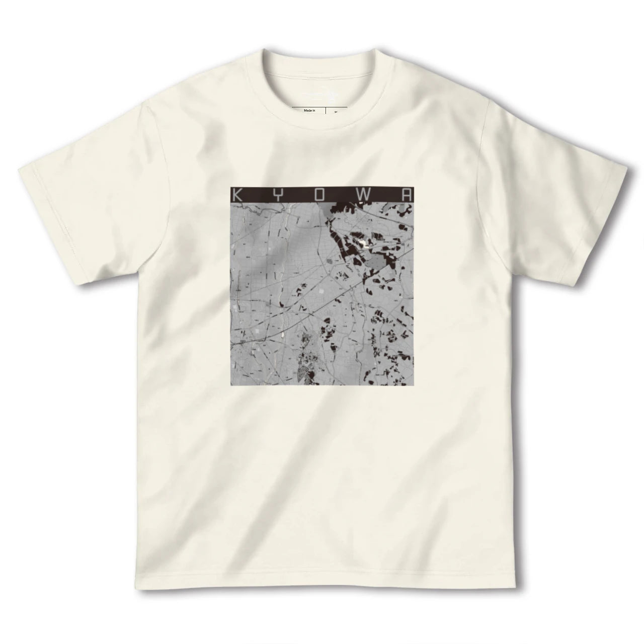 【協和(茨城県)】地図柄ヘビーウェイトTシャツ
