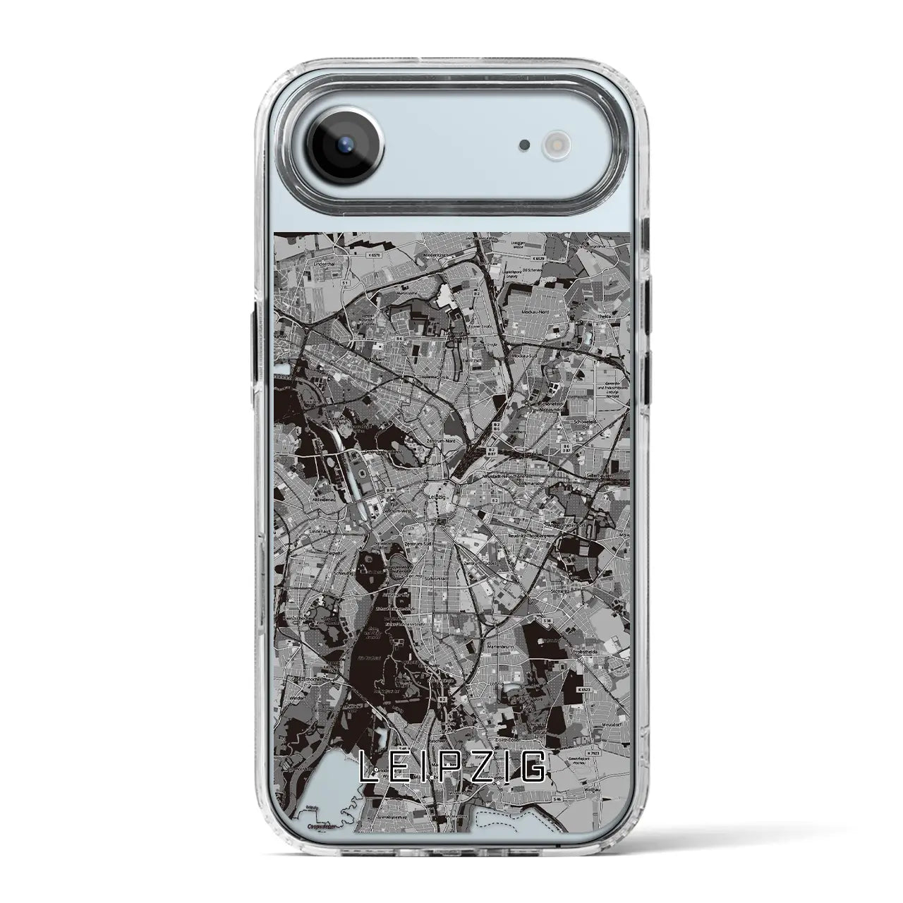 【ライプツィヒ(ドイツ)】地図柄iPhoneケース(MagSafeタイプ)