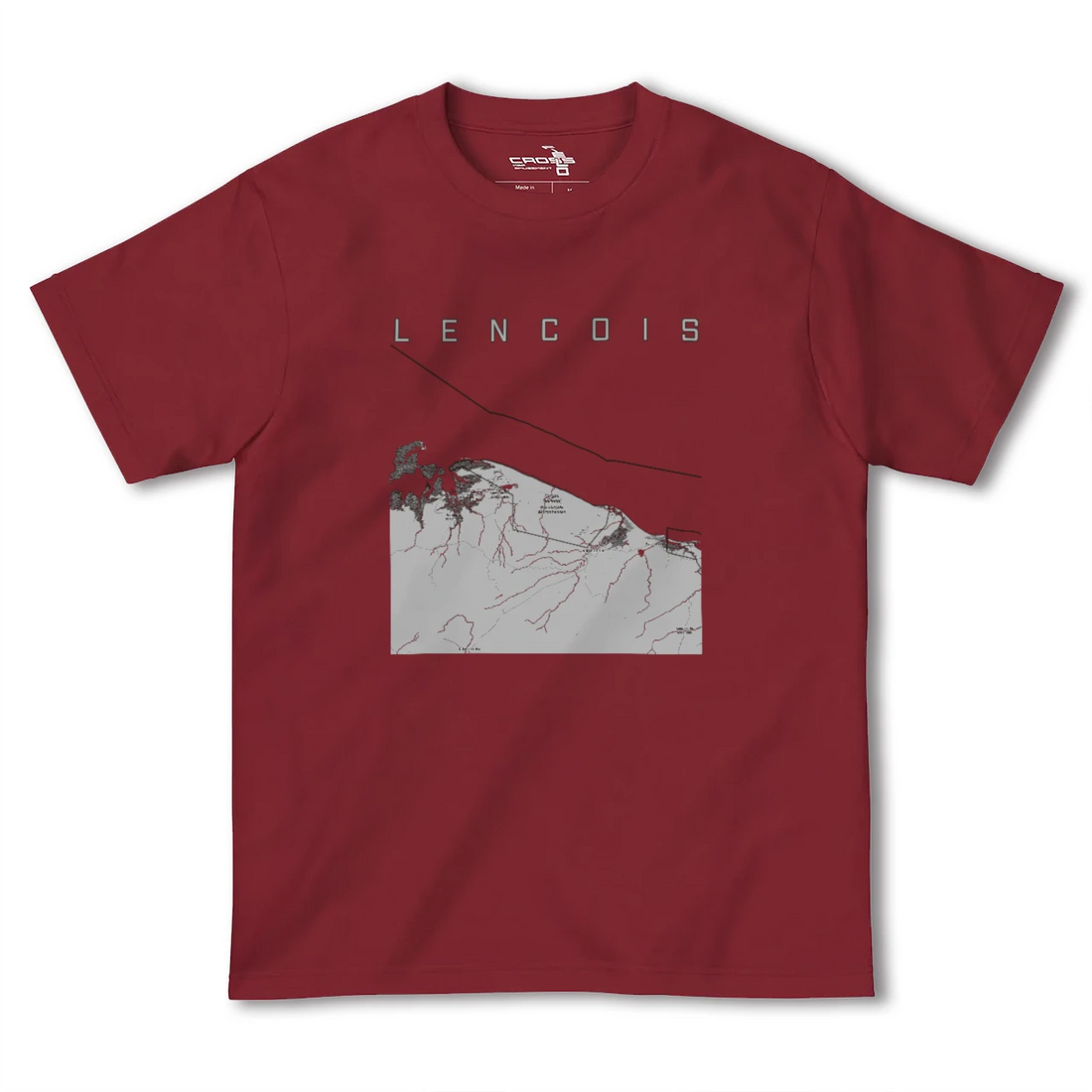 【レンソイス(ブラジル)】地図柄ヘビーウェイトTシャツ