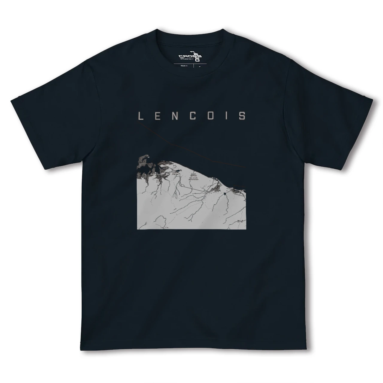 【レンソイス(ブラジル)】地図柄ヘビーウェイトTシャツ