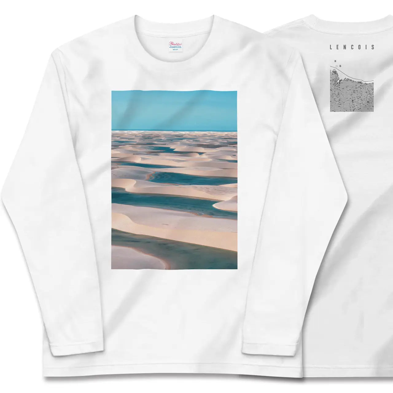 【レンソイス(ブラジル)】Map World ロングスリーブTシャツ