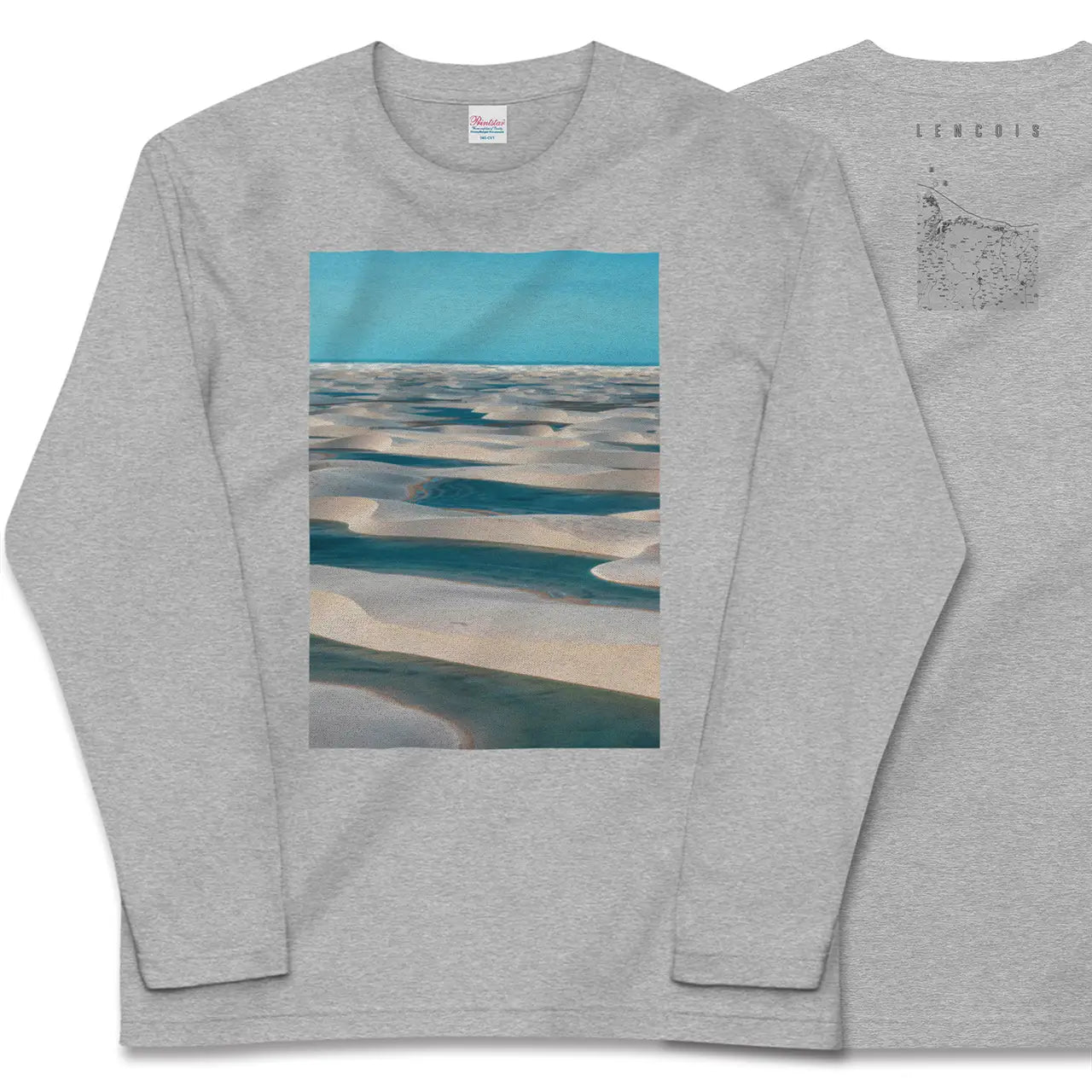 【レンソイス(ブラジル)】Map World ロングスリーブTシャツ