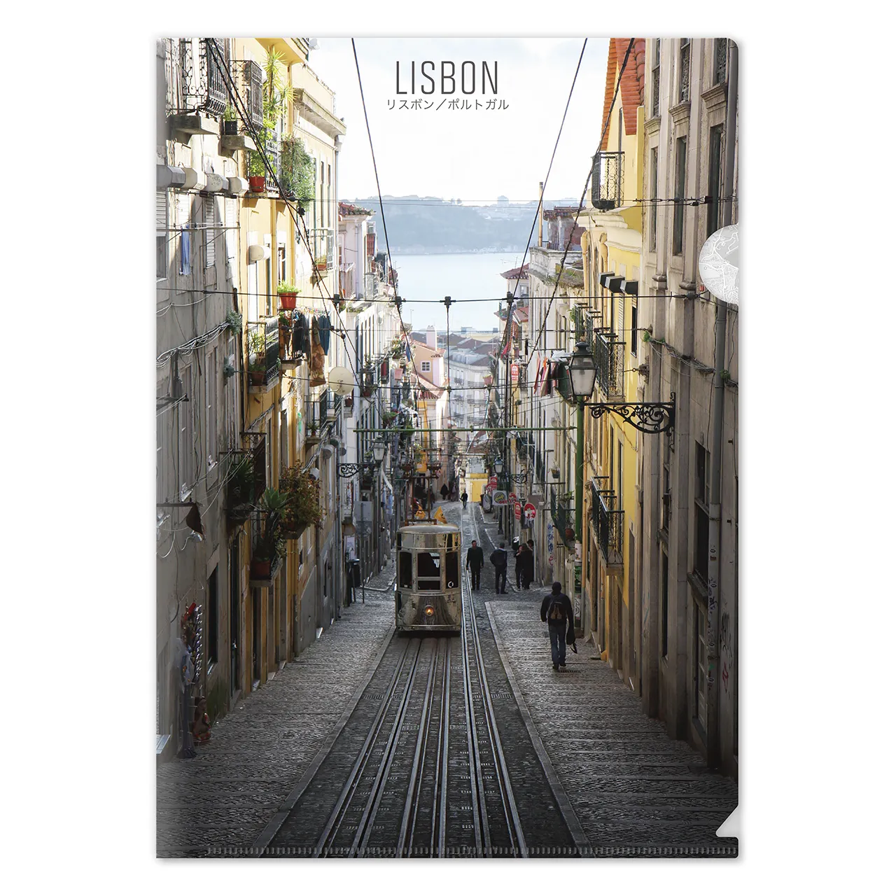 【リスボン(ポルトガル)】Map World クリアファイル