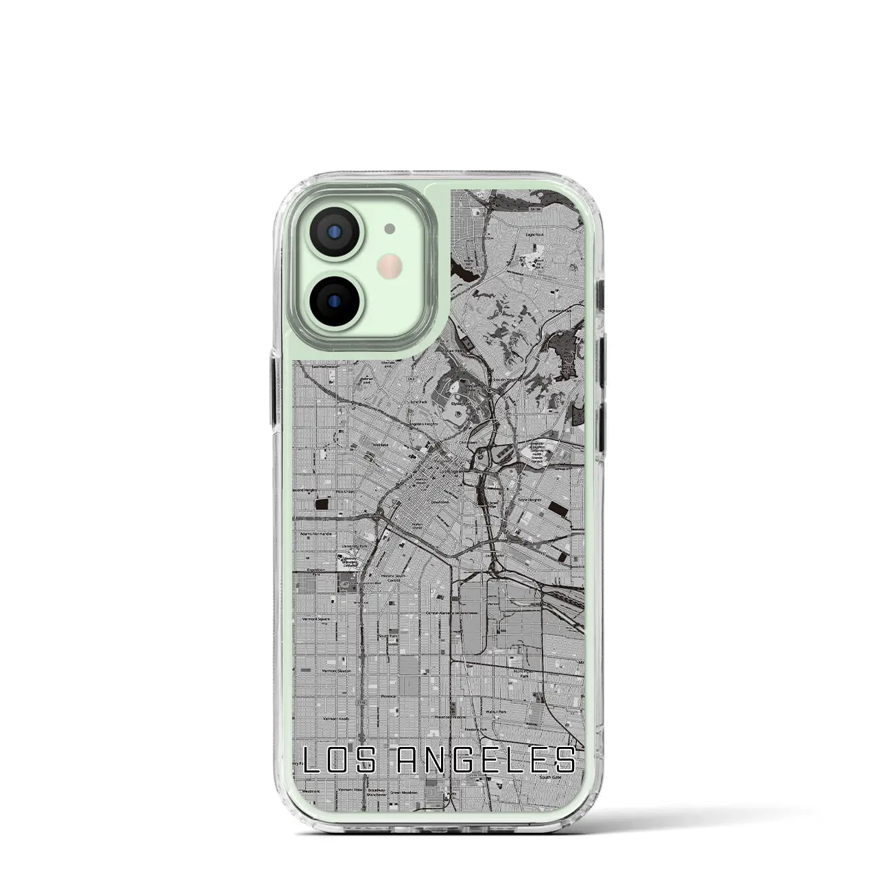 【ロサンゼルス(アメリカ)】地図柄iPhoneケース(MagSafeタイプ)