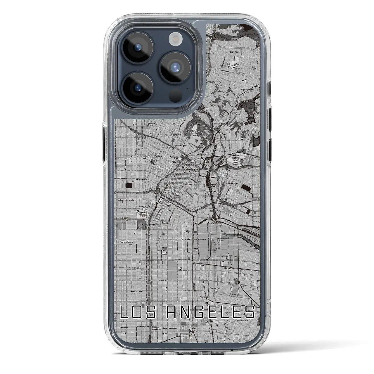 【ロサンゼルス(アメリカ)】地図柄iPhoneケース(MagSafeタイプ)