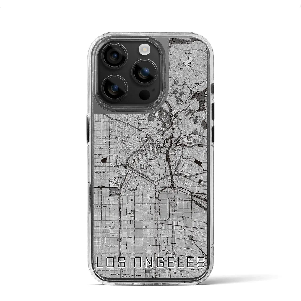 【ロサンゼルス(アメリカ)】地図柄iPhoneケース(MagSafeタイプ)