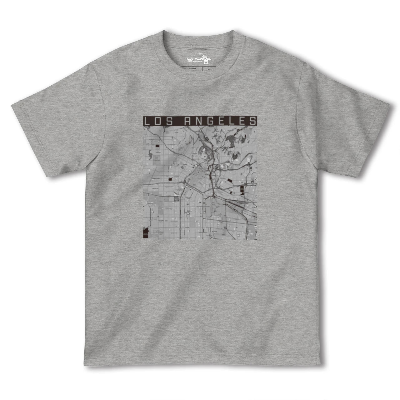 【ロサンゼルス(アメリカ)】地図柄ヘビーウェイトTシャツ