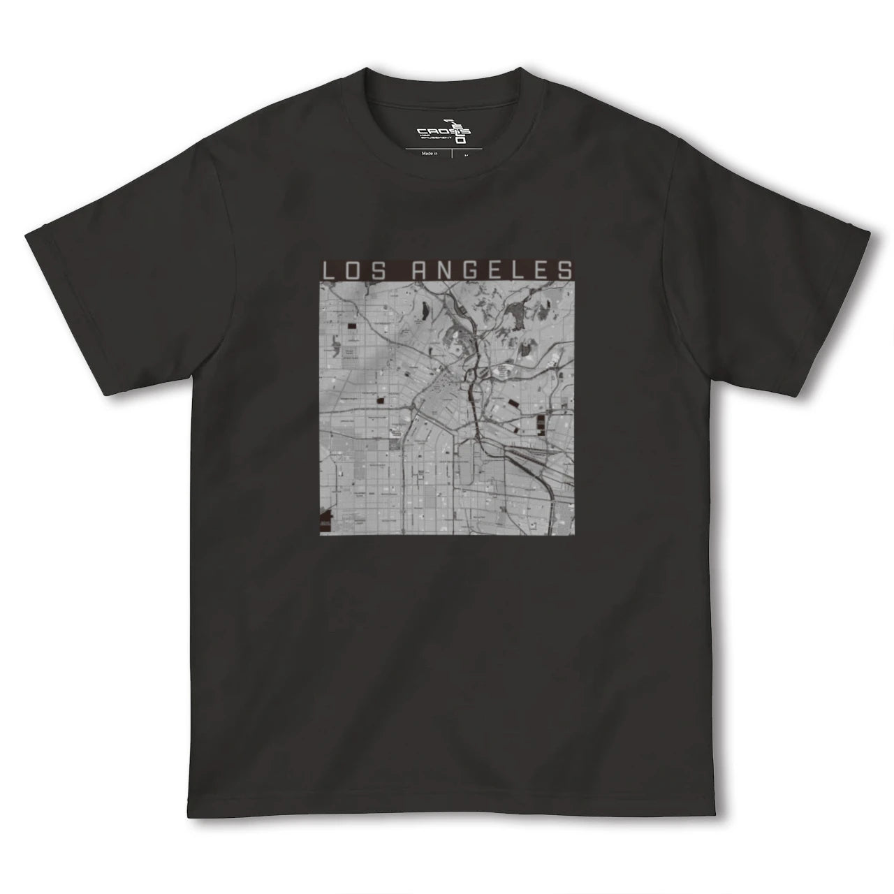 【ロサンゼルス(アメリカ)】地図柄ヘビーウェイトTシャツ