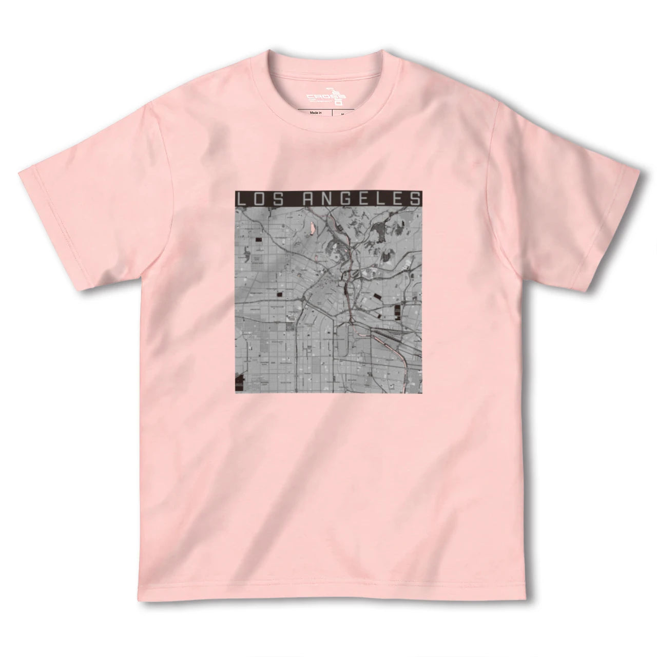 【ロサンゼルス(アメリカ)】地図柄ヘビーウェイトTシャツ