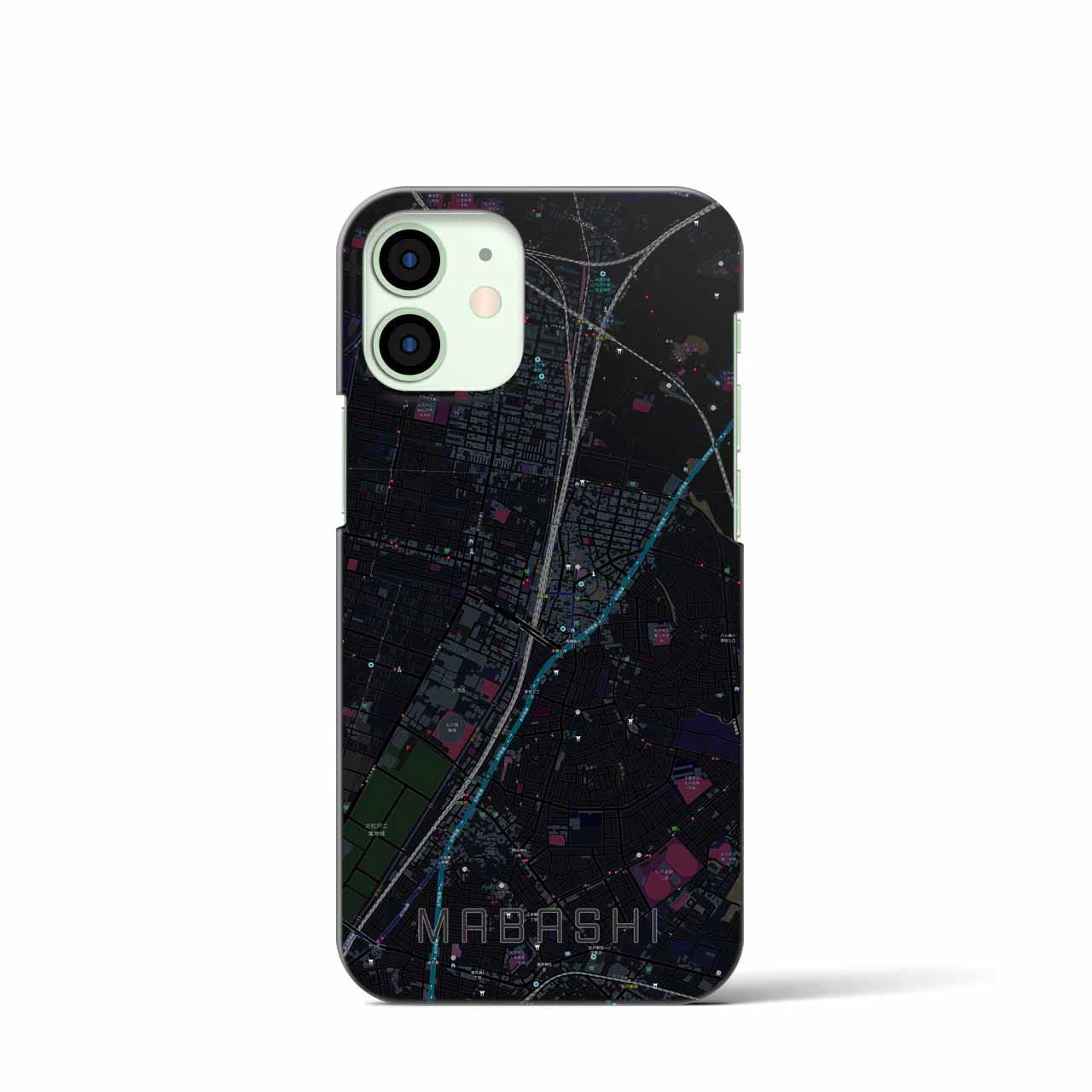 【馬橋(千葉県)】地図柄iPhoneケース(バックカバータイプ)