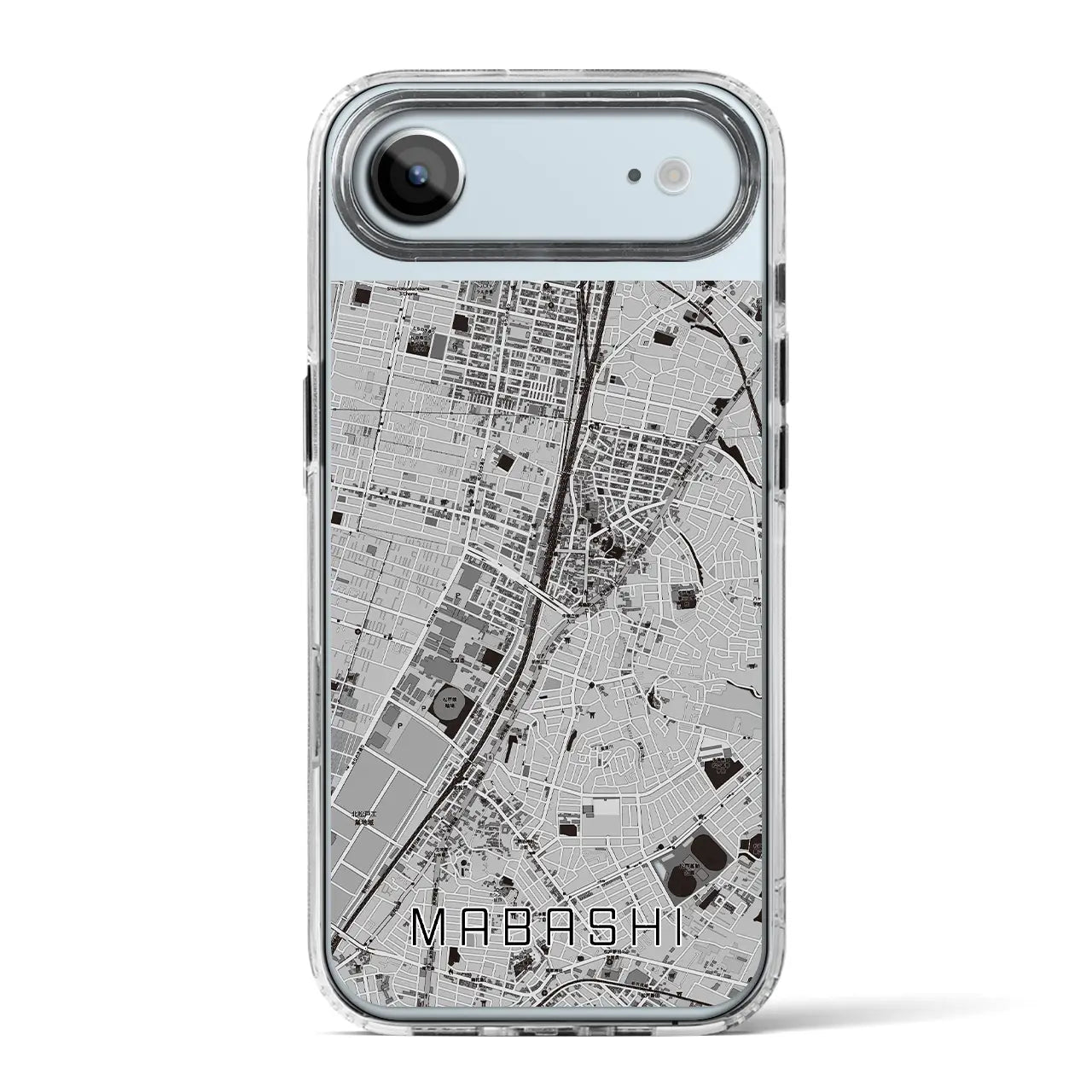 【馬橋(千葉県)】地図柄iPhoneケース(MagSafeタイプ)