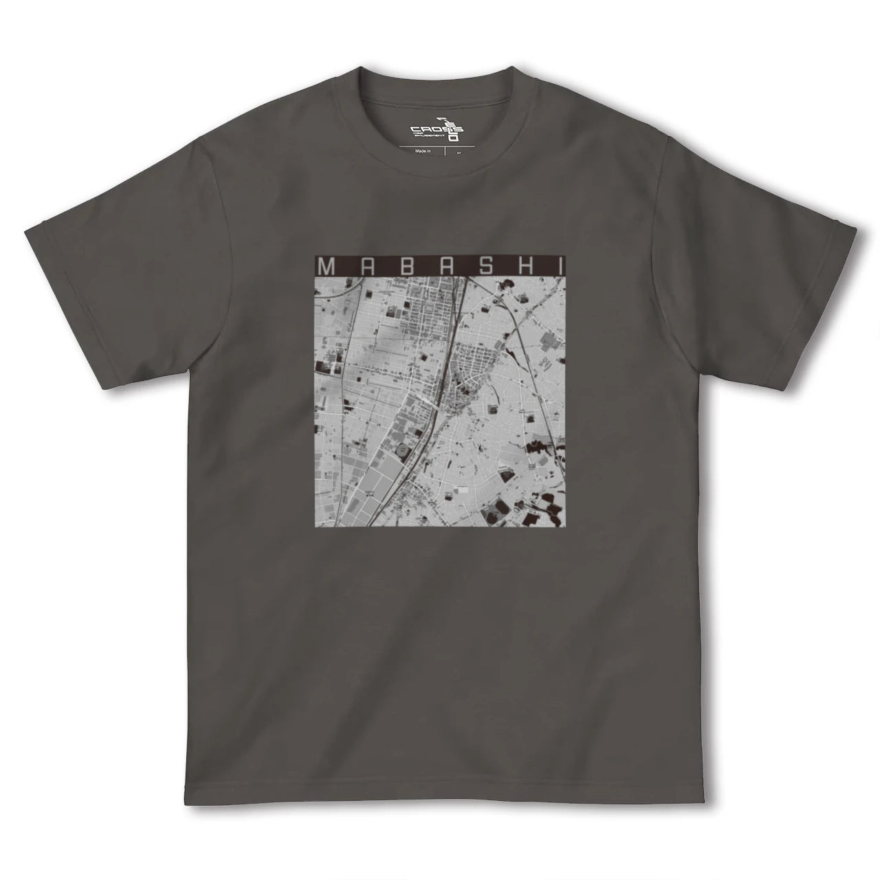 【馬橋(千葉県)】地図柄ヘビーウェイトTシャツ
