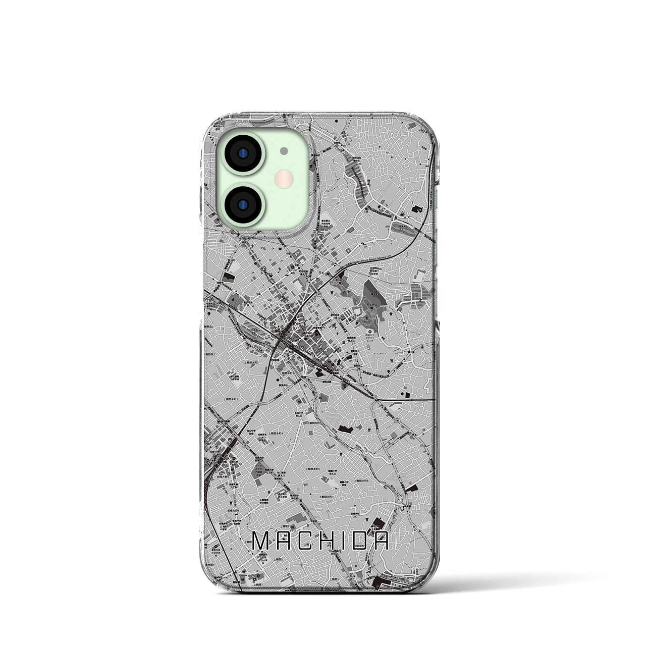 【町田(東京都)】地図柄iPhoneケース(クリアタイプ)