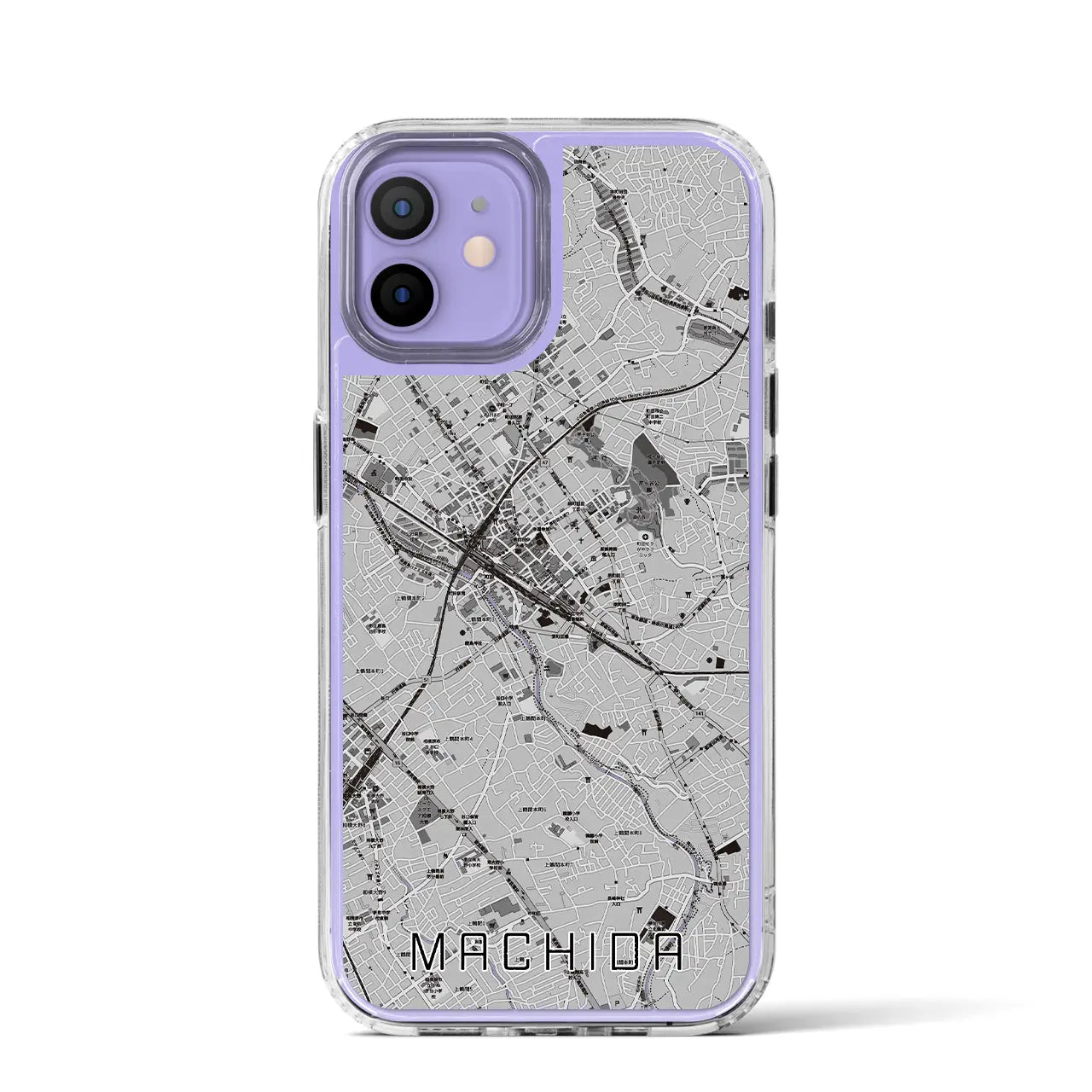 【町田(東京都)】地図柄iPhoneケース(MagSafeタイプ)