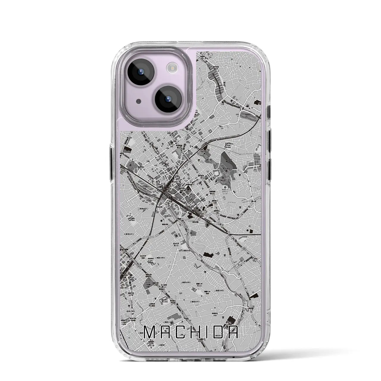 【町田(東京都)】地図柄iPhoneケース(MagSafeタイプ)