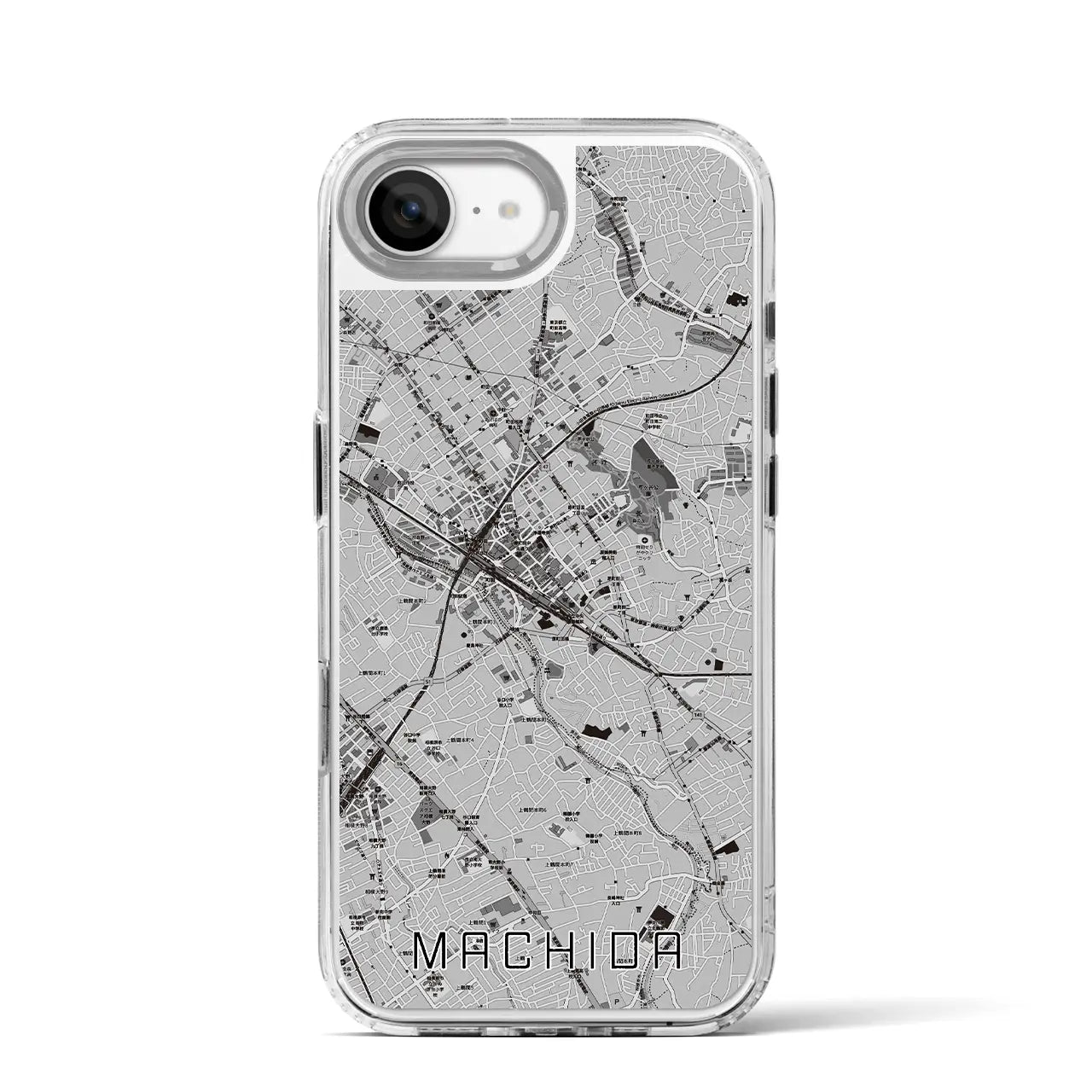 【町田(東京都)】地図柄iPhoneケース(MagSafeタイプ)