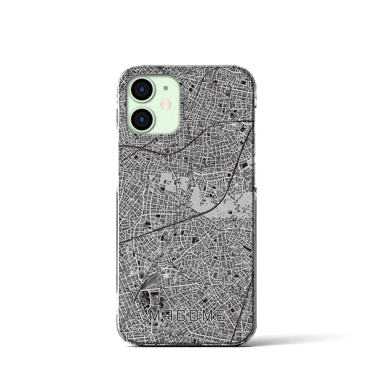 【馬込(東京都)】地図柄iPhoneケース(クリアタイプ)