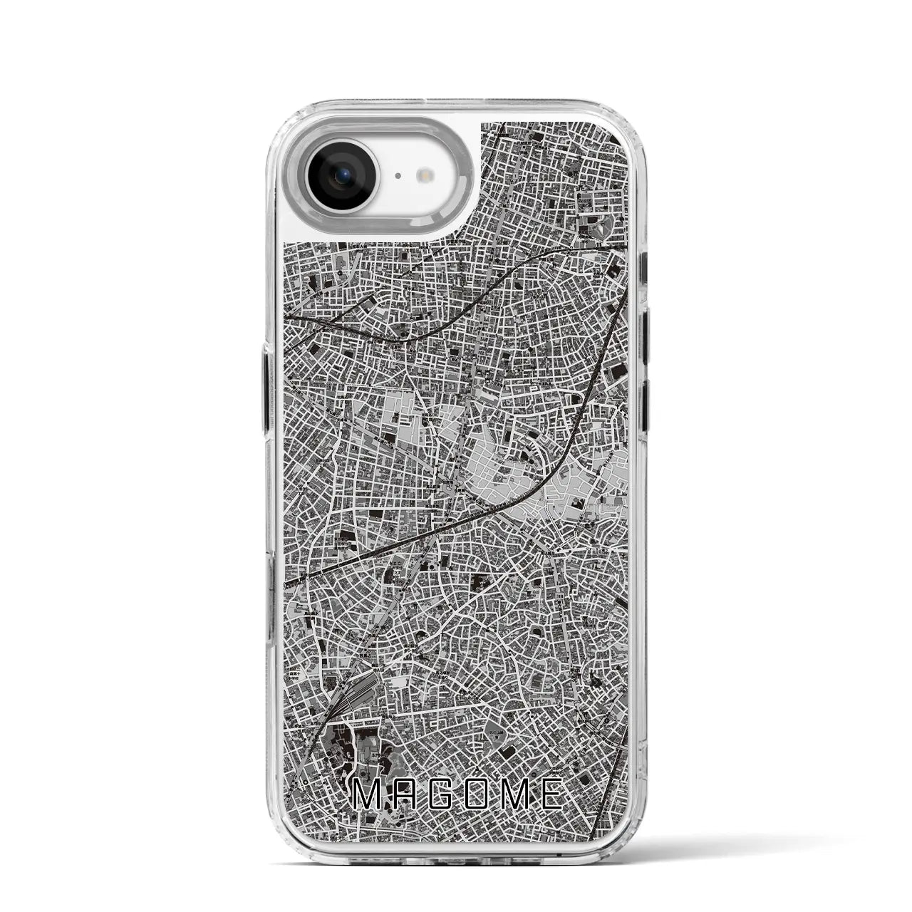【馬込(東京都)】地図柄iPhoneケース(MagSafeタイプ)