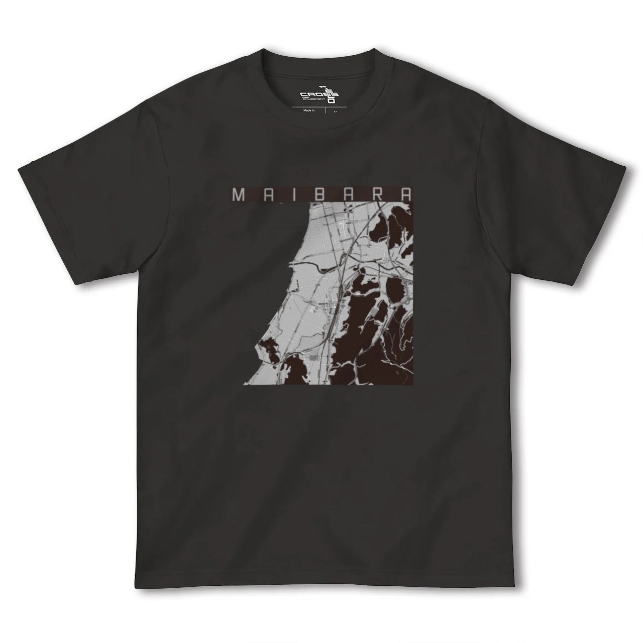 【米原(滋賀県)】地図柄ヘビーウェイトTシャツ
