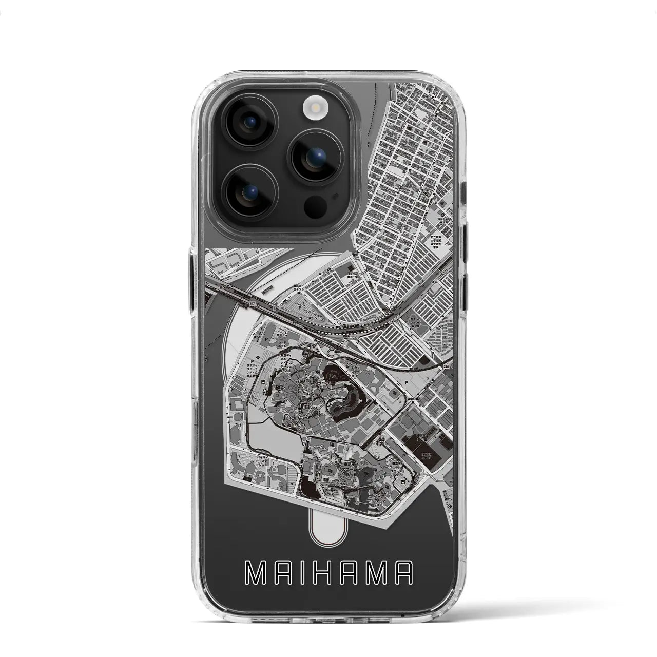 【舞浜(千葉県)】地図柄iPhoneケース(MagSafeタイプ)