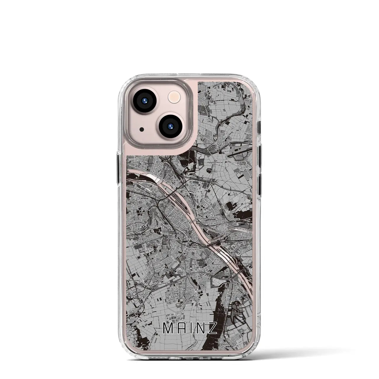 【マインツ(ドイツ)】地図柄iPhoneケース(MagSafeタイプ)
