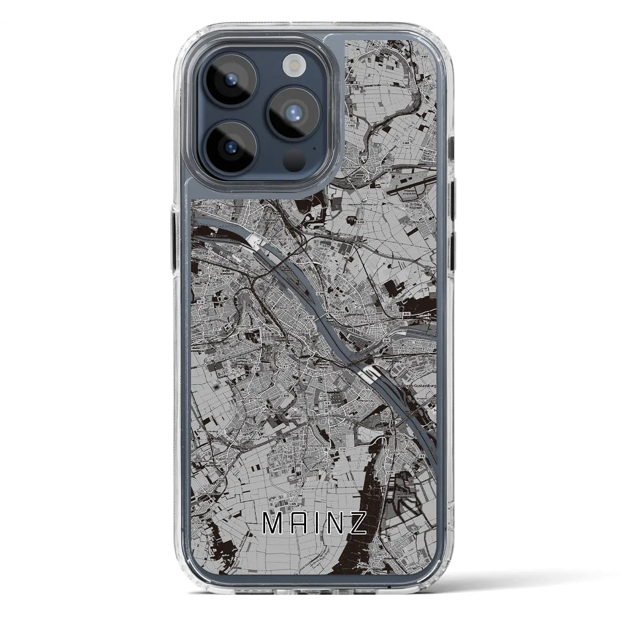 【マインツ(ドイツ)】地図柄iPhoneケース(MagSafeタイプ)