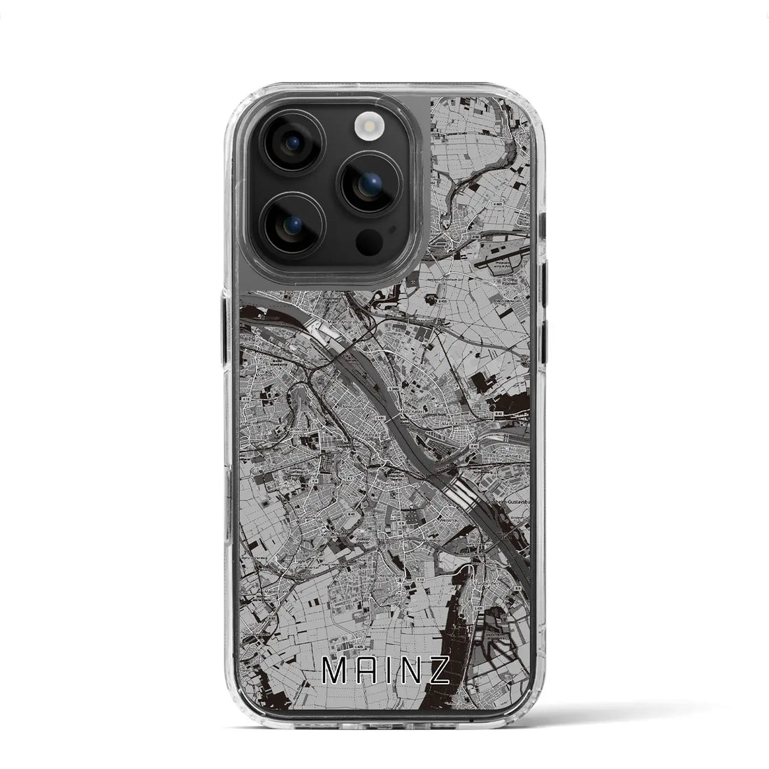 【マインツ(ドイツ)】地図柄iPhoneケース(MagSafeタイプ)