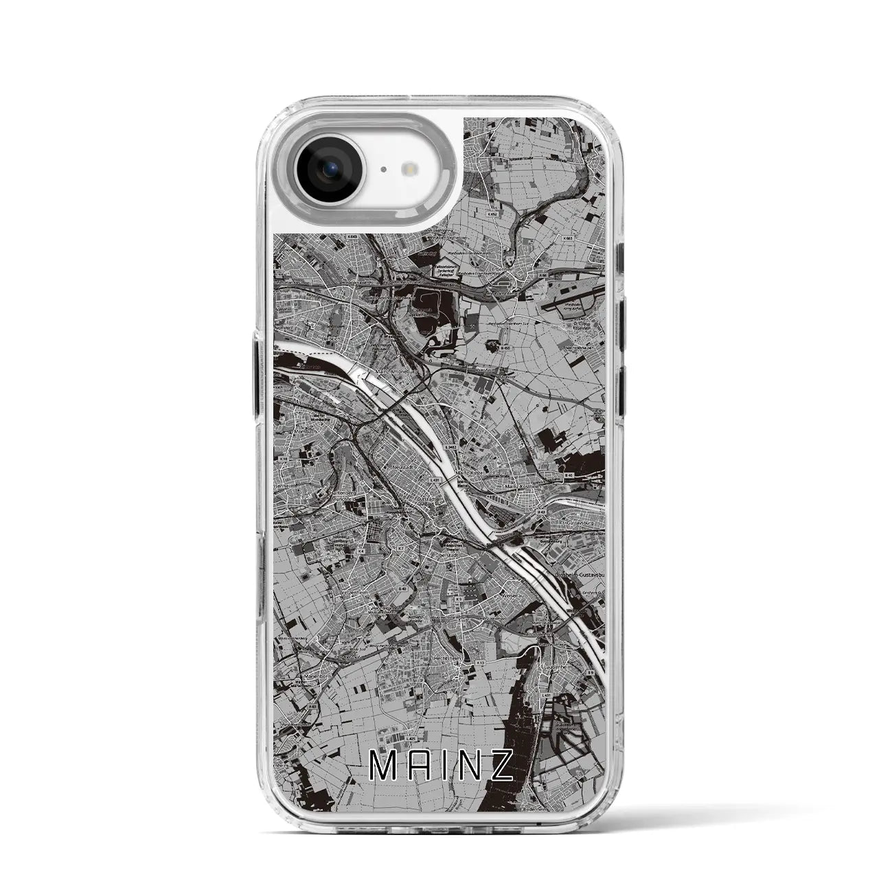 【マインツ(ドイツ)】地図柄iPhoneケース(MagSafeタイプ)
