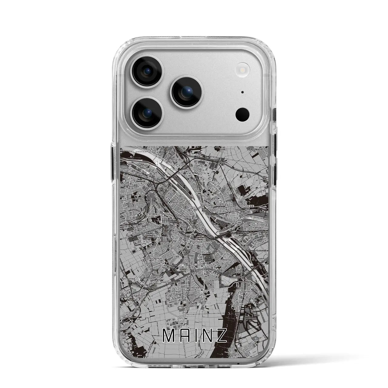 【マインツ(ドイツ)】地図柄iPhoneケース(MagSafeタイプ)