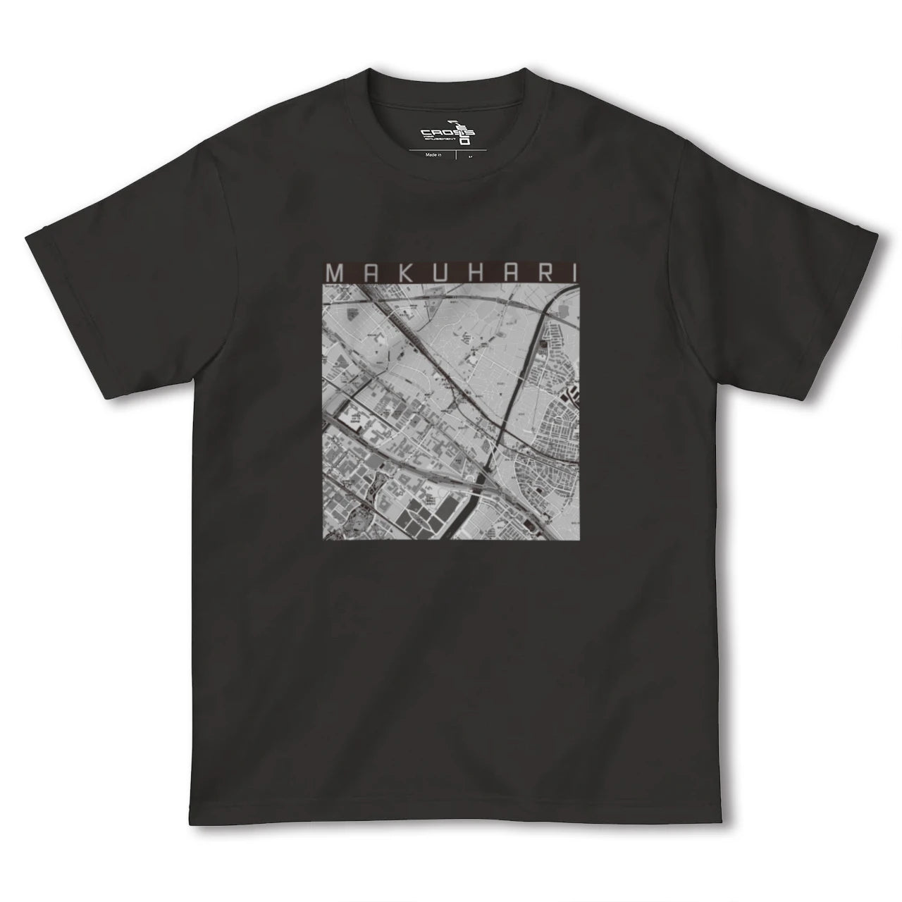 【幕張(千葉県)】地図柄ヘビーウェイトTシャツ