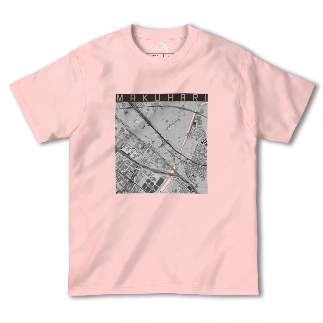 【幕張(千葉県)】地図柄ヘビーウェイトTシャツ