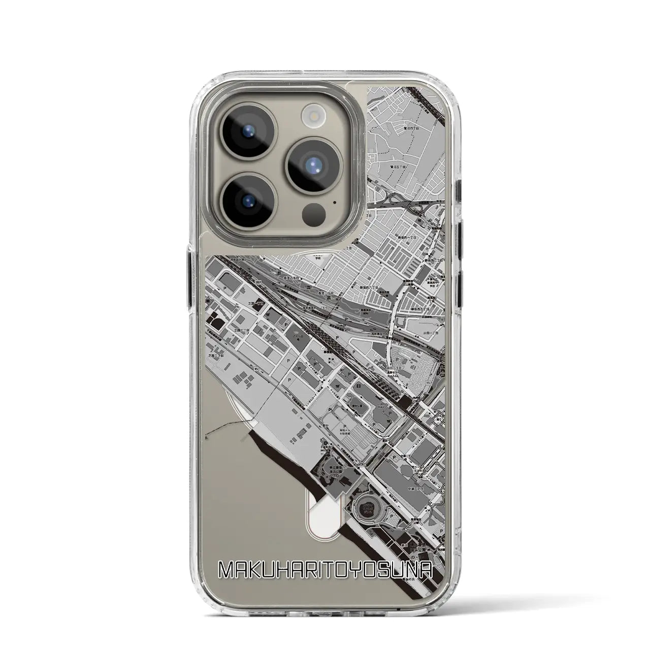 【幕張豊砂(千葉県)】地図柄iPhoneケース(MagSafeタイプ)