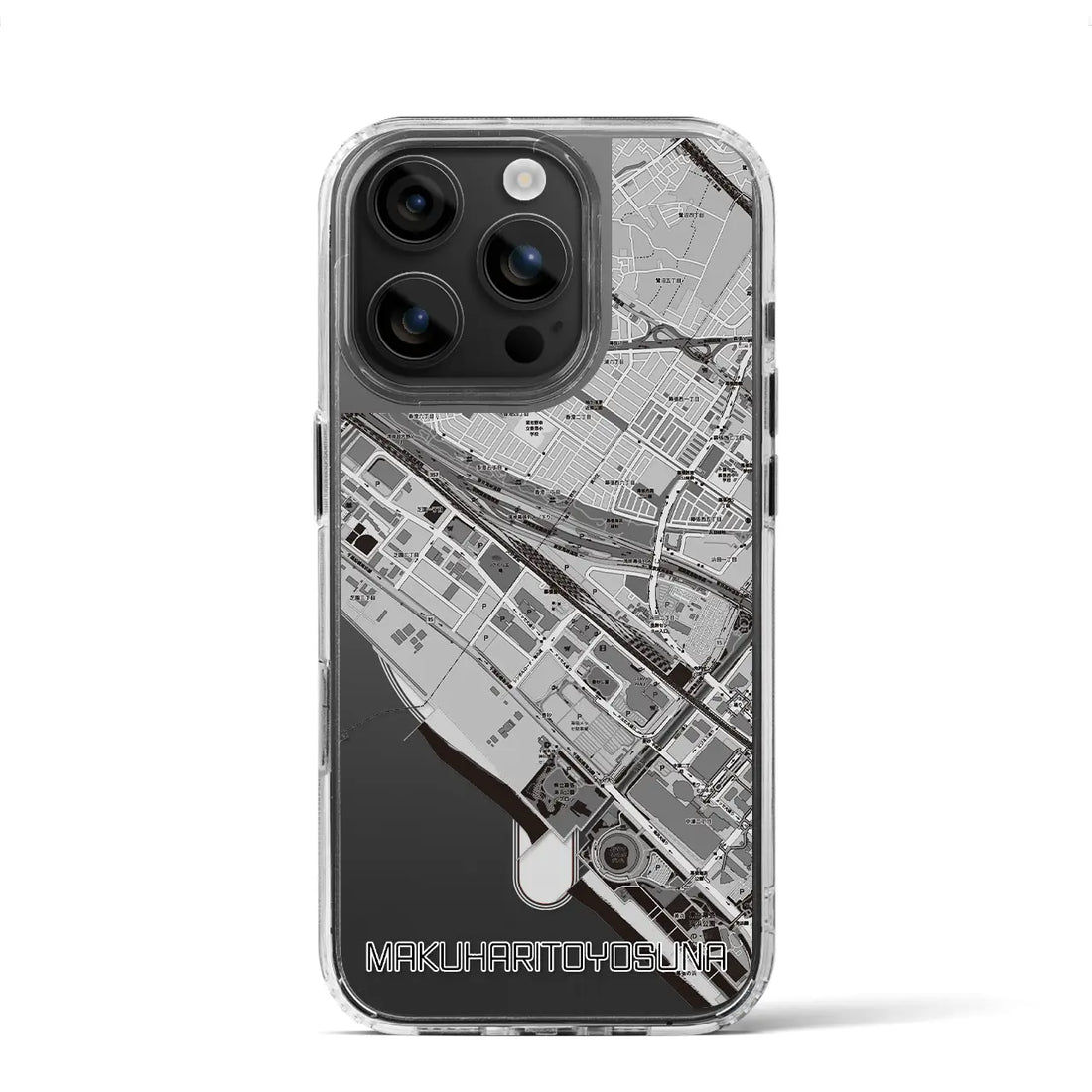 【幕張豊砂(千葉県)】地図柄iPhoneケース(MagSafeタイプ)