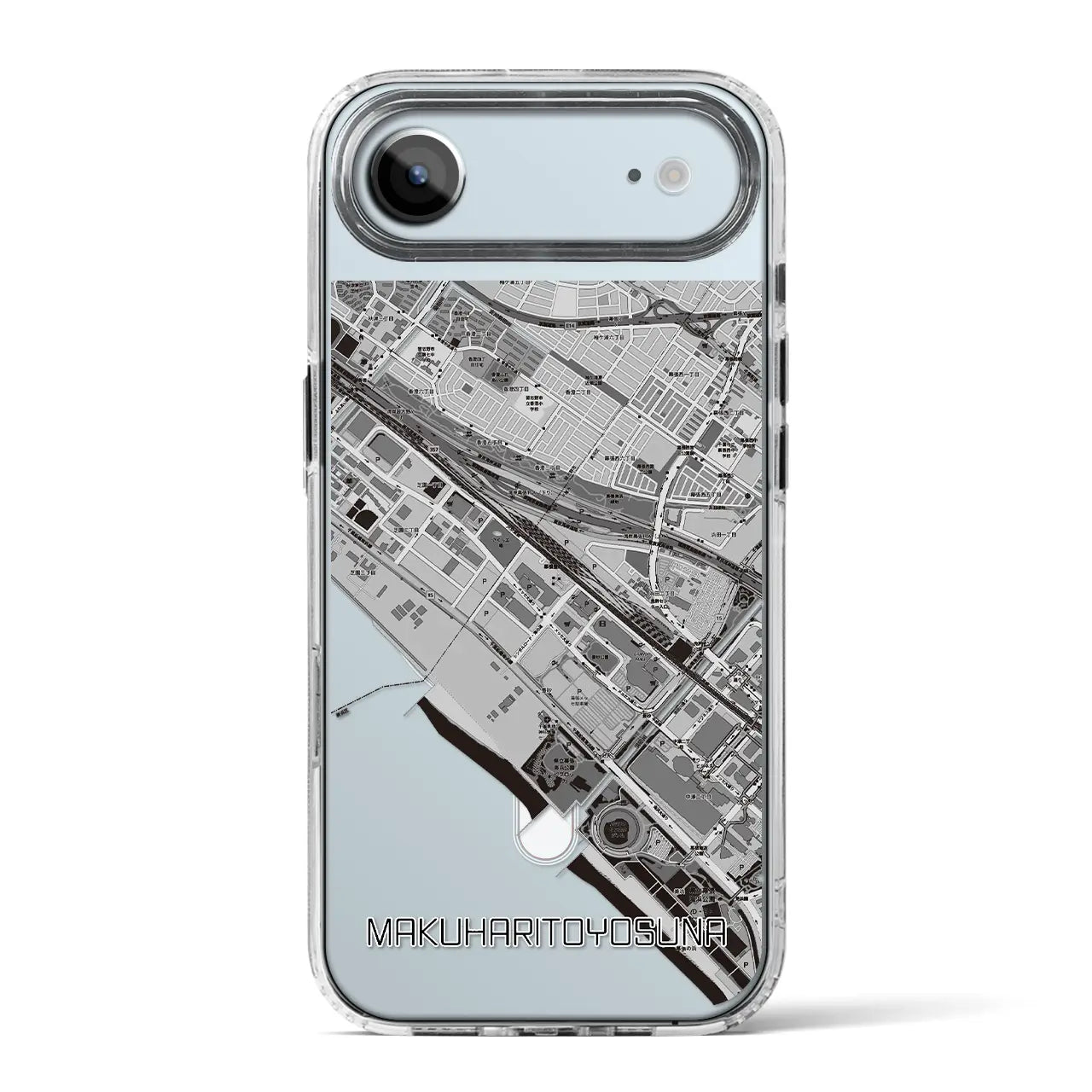 【幕張豊砂(千葉県)】地図柄iPhoneケース(MagSafeタイプ)