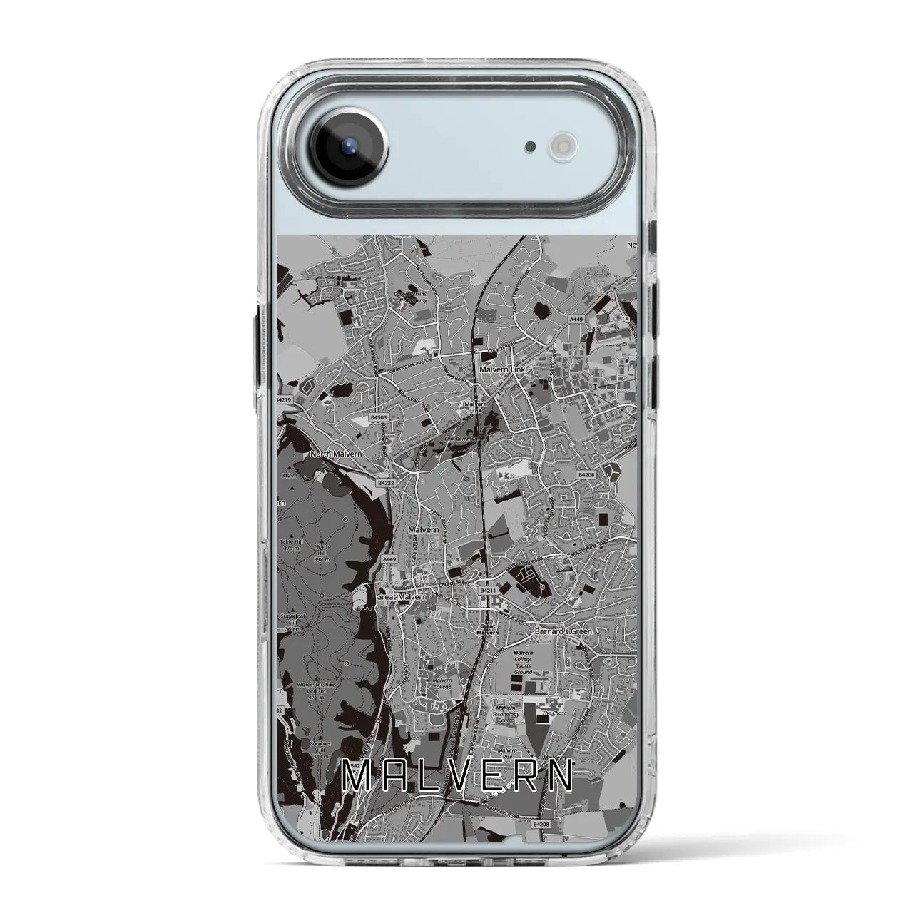 【マルバーン(イギリス)】地図柄iPhoneケース(MagSafeタイプ)