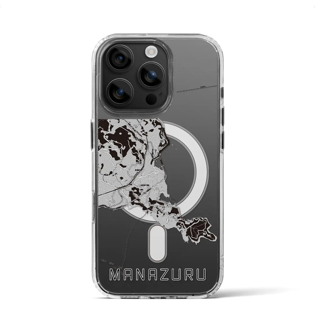 【真鶴(神奈川県)】地図柄iPhoneケース(MagSafeタイプ)