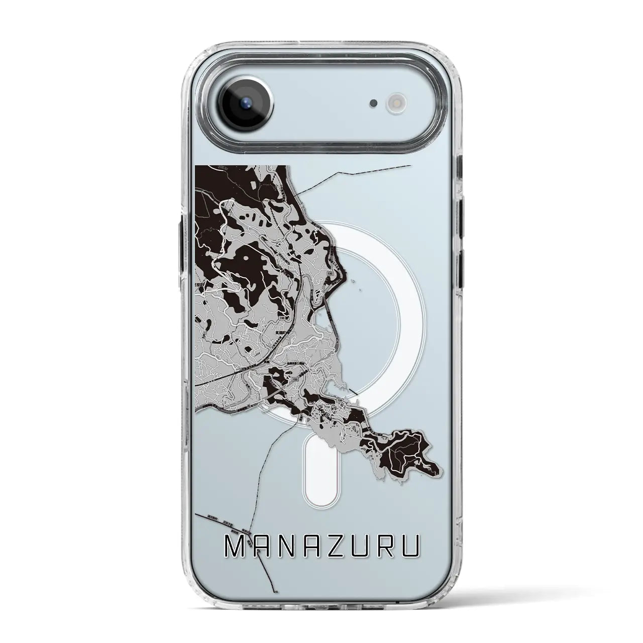 【真鶴(神奈川県)】地図柄iPhoneケース(MagSafeタイプ)