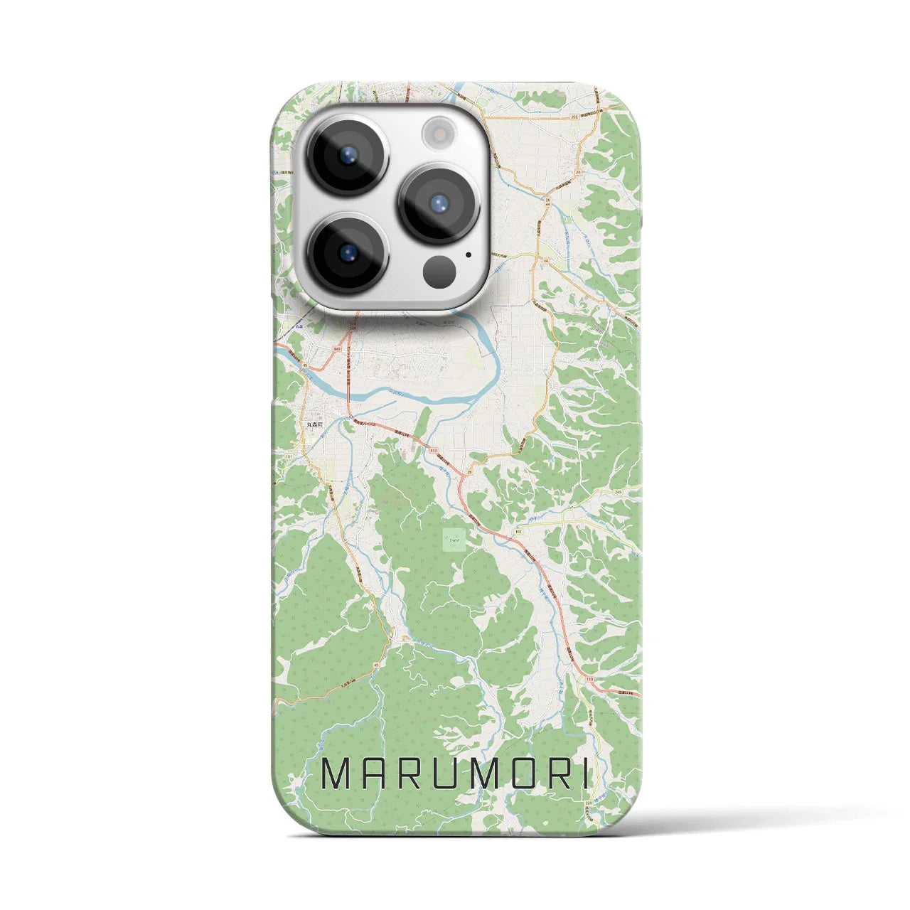 【丸森(宮城県)】地図柄iPhoneケース(バックカバータイプ)