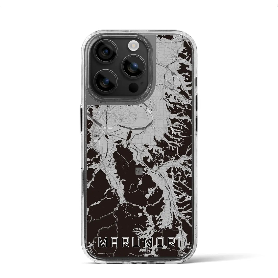 【丸森(宮城県)】地図柄iPhoneケース(MagSafeタイプ)