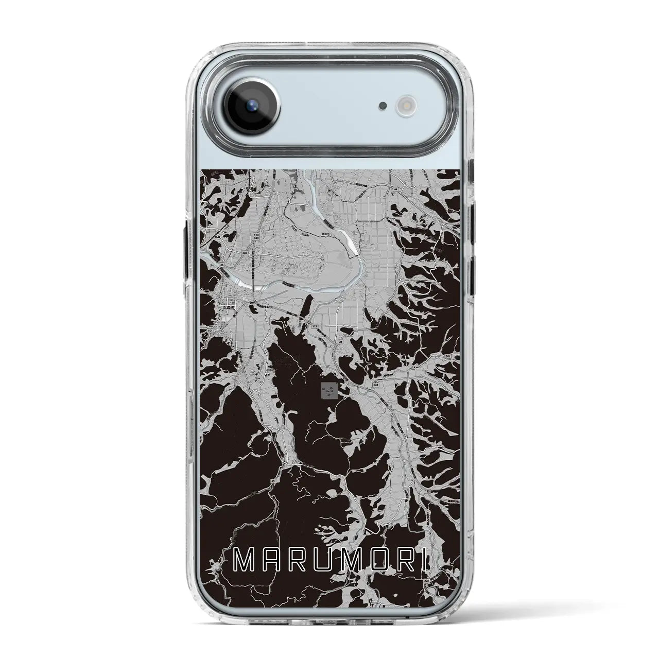 【丸森(宮城県)】地図柄iPhoneケース(MagSafeタイプ)