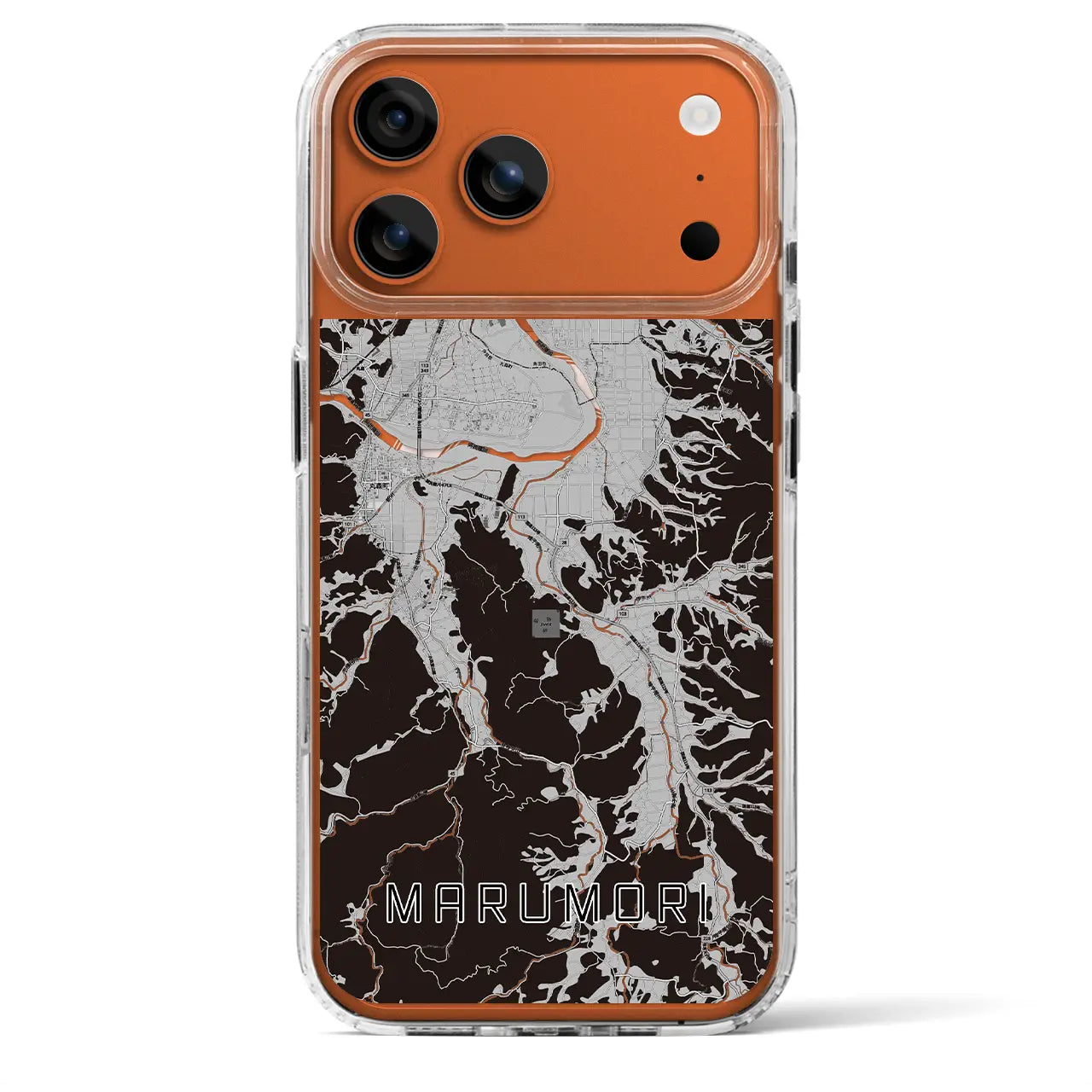 【丸森(宮城県)】地図柄iPhoneケース(MagSafeタイプ)