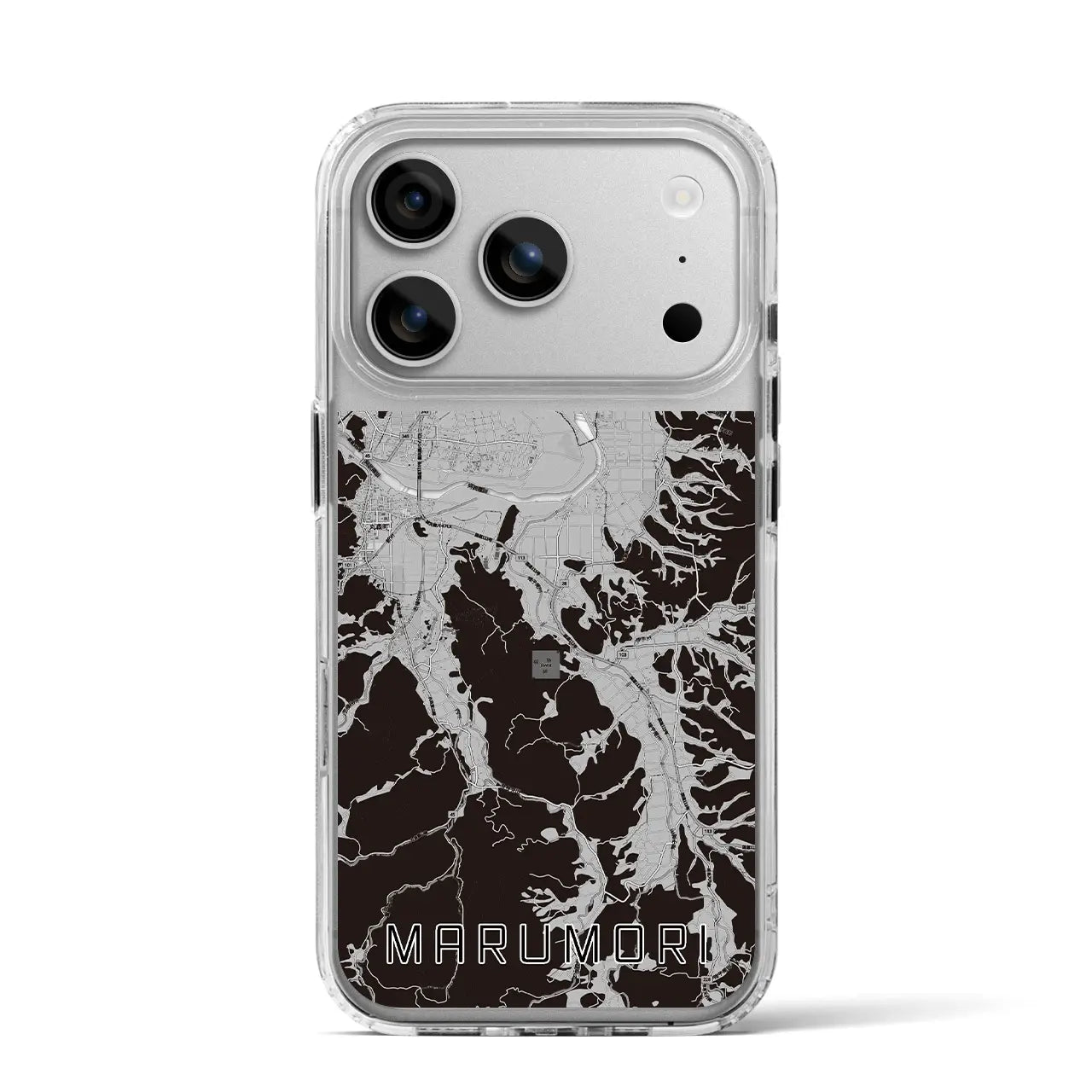 【丸森(宮城県)】地図柄iPhoneケース(MagSafeタイプ)