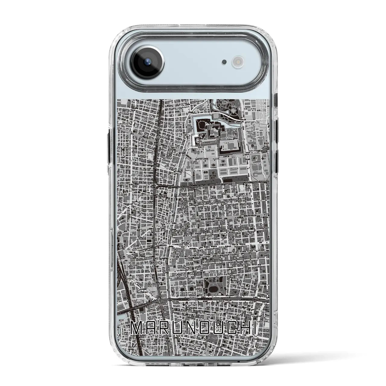 【丸の内(愛知県)】地図柄iPhoneケース(MagSafeタイプ)