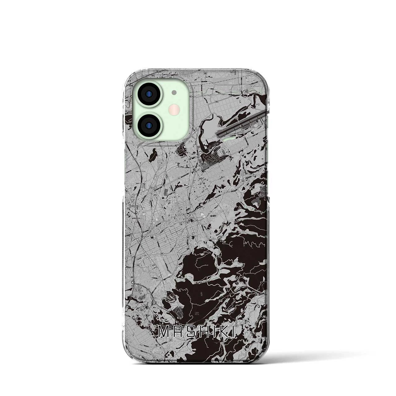 【益城(熊本県)】地図柄iPhoneケース(クリアタイプ)