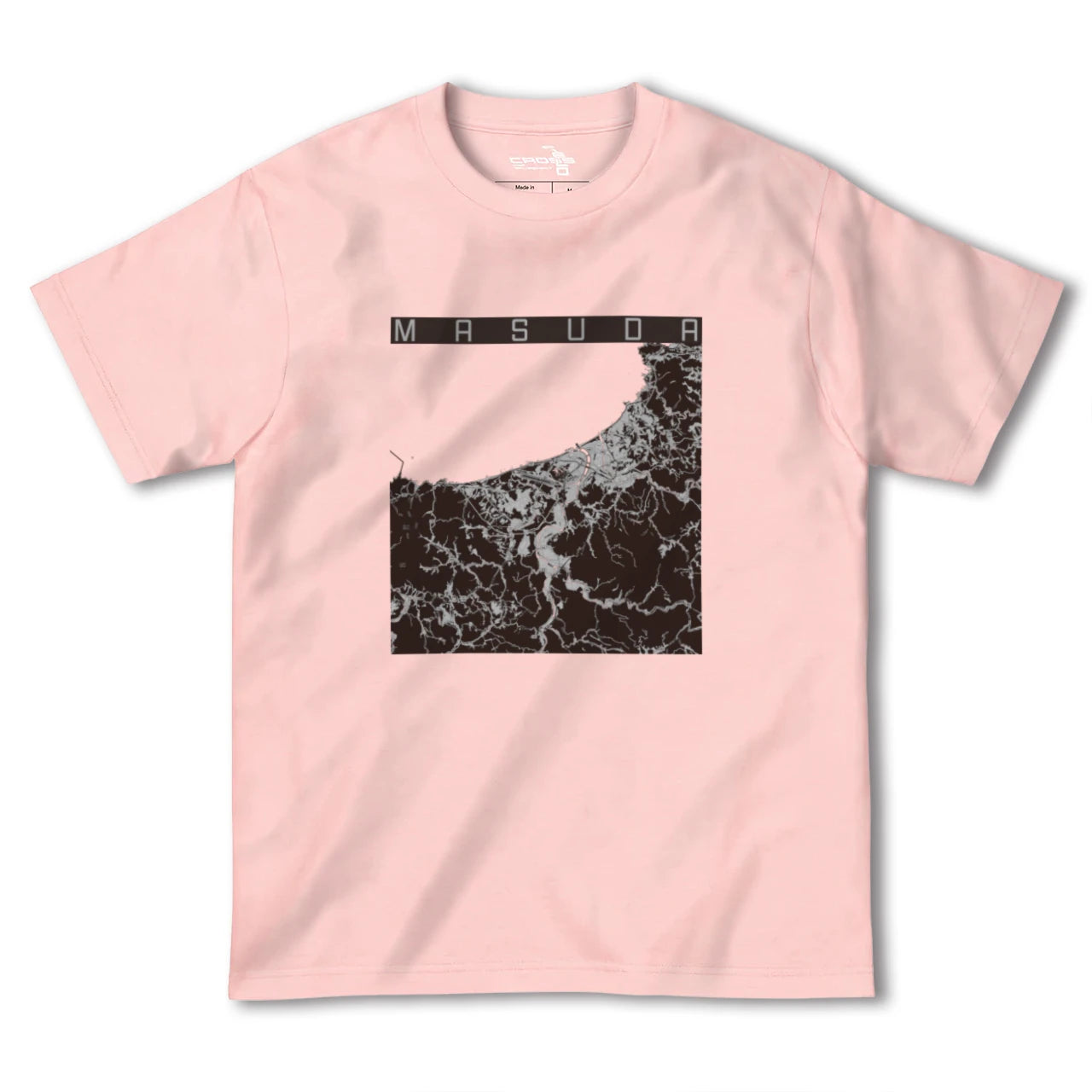 【益田(島根県)】地図柄ヘビーウェイトTシャツ